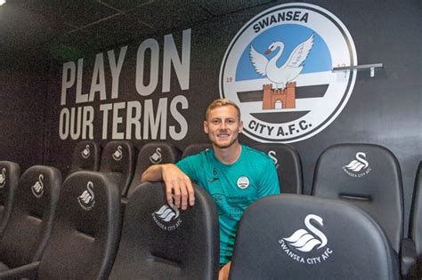 Swansea City's Harry Darling isn't your normal centre.